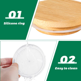 Mumufy 27-piece set with lids for multiple jar sizes.