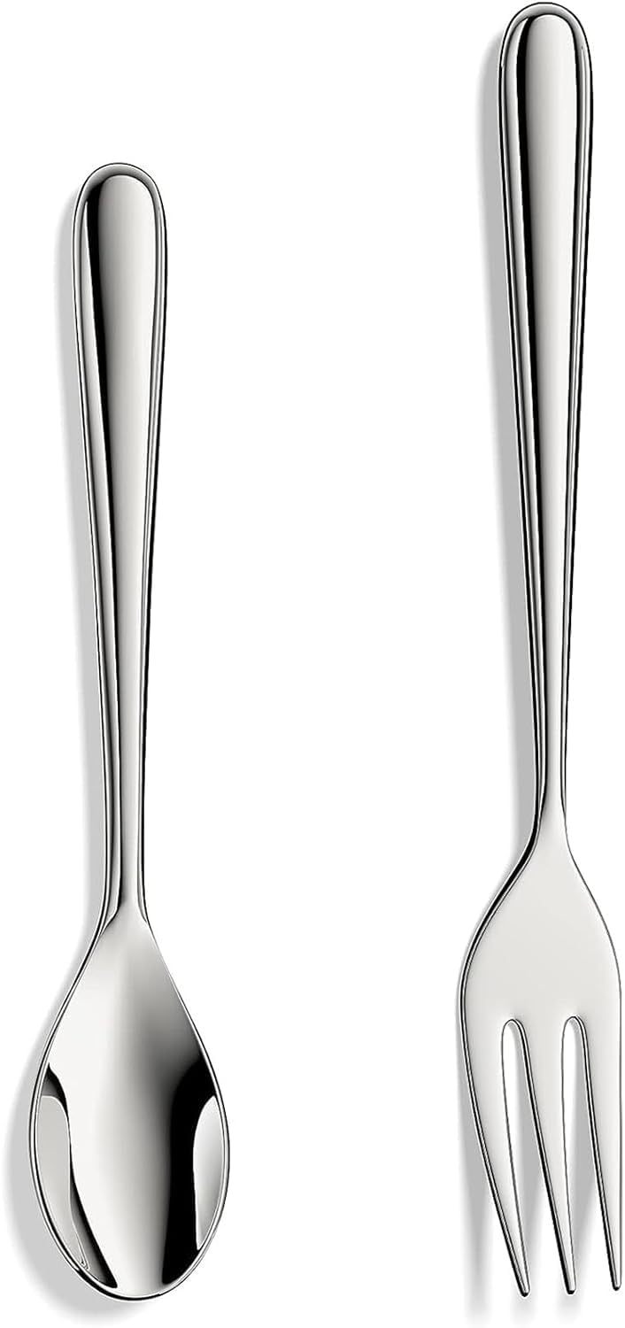 Muncene demitasse spoon in hand perfect for savoring espresso.