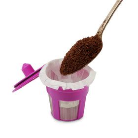 Munfix K-Cup reusable filter compatibility ensures smooth brewing.
