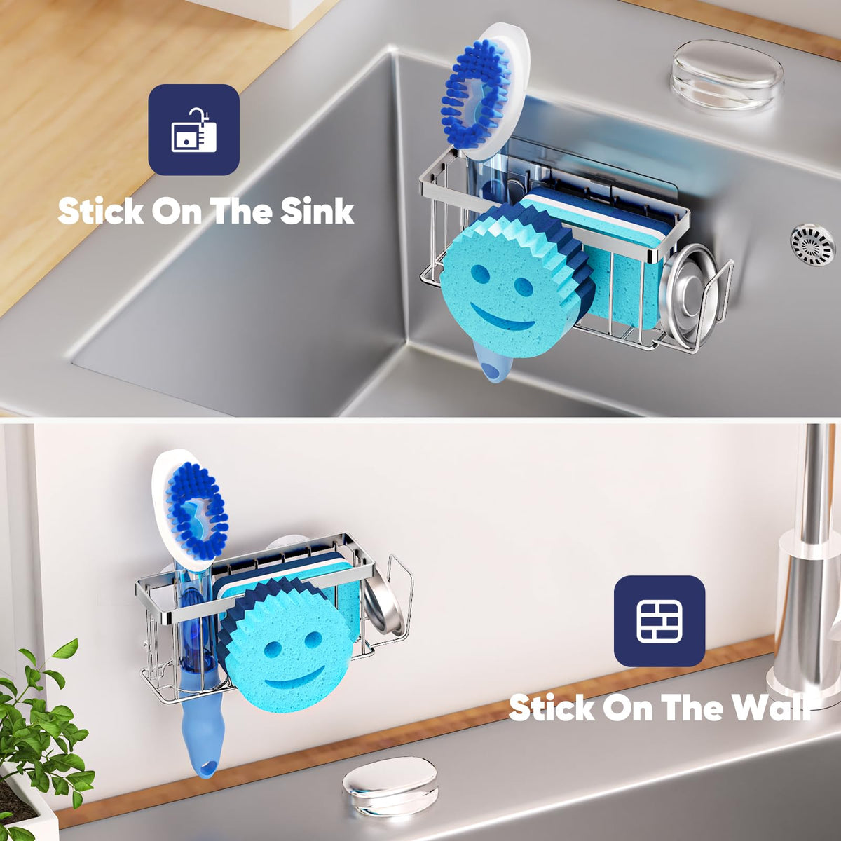 MURLONG compact dimensions fit most sinks and save counter space.