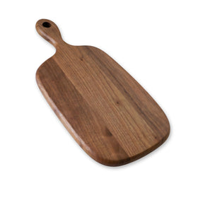 Muso Wood small cutting board with handle for compact prep space.