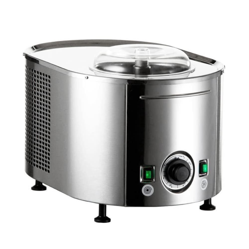 Musso Lussino 1.5-quart bowl close-up highlighting stainless steel for easy cleaning.