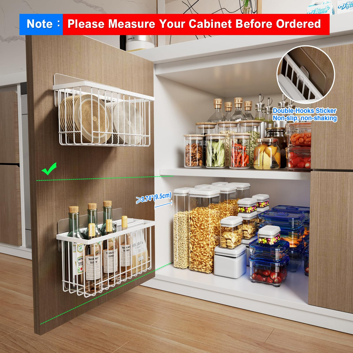 Mustorn tumbler lid organizer mounted on wall keeps Yeti and Stanley lids within reach