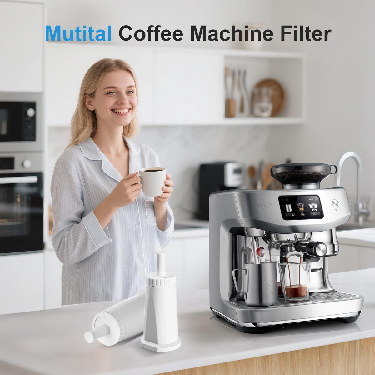 Mutital filter compatible with Breville BES980, BES990 and BES920
