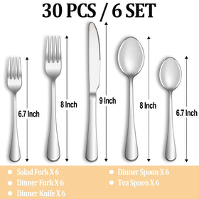 Close-up of MUTNITT dinner fork showing smooth edges and balanced weight.