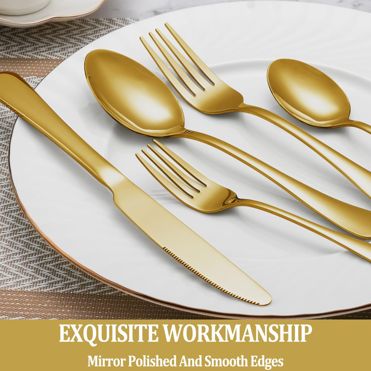 MUTNITT forks feature comfortable, well-balanced handles for fatigue-free dining.