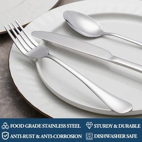 MUTNITT stainless steel forks are dishwasher safe for easy cleanup