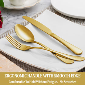 MUTNITT mirror-polished design adds elegance to everyday meals and festive table settings.