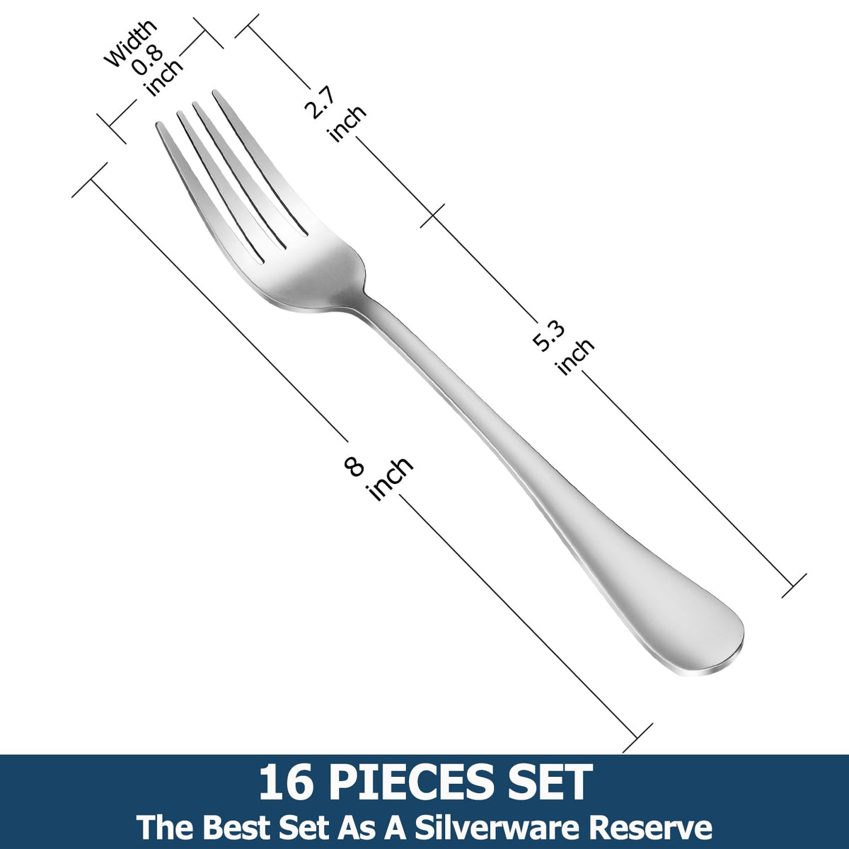MUTNITT flatware with mirror finish adds elegance to any table