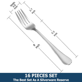 MUTNITT flatware with mirror finish adds elegance to any table