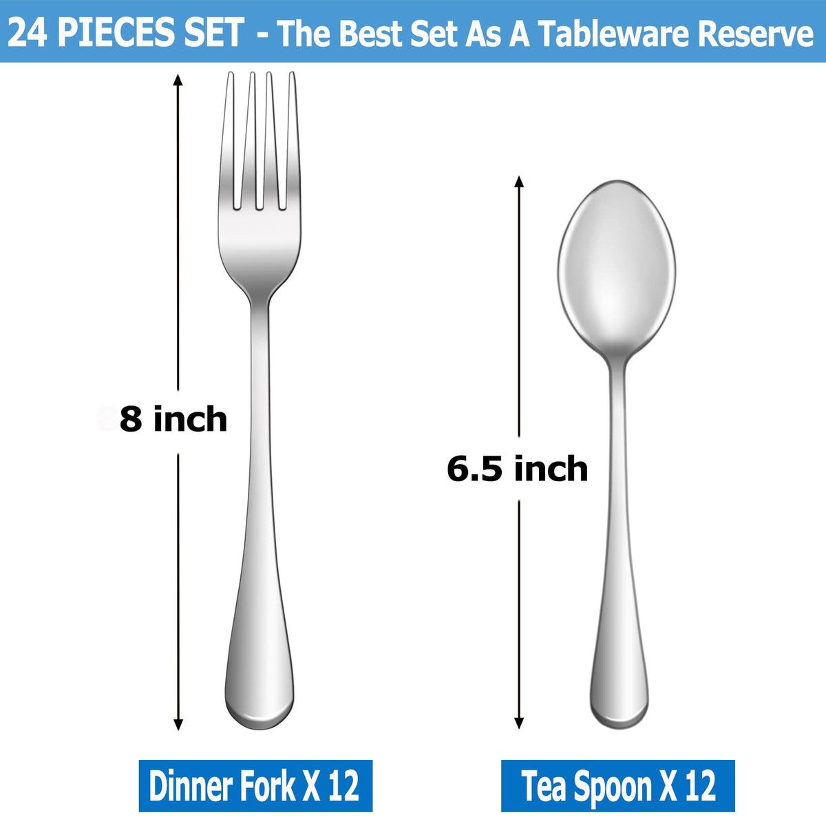 MUTNITT mirror-polished finish enhances elegance for everyday dining