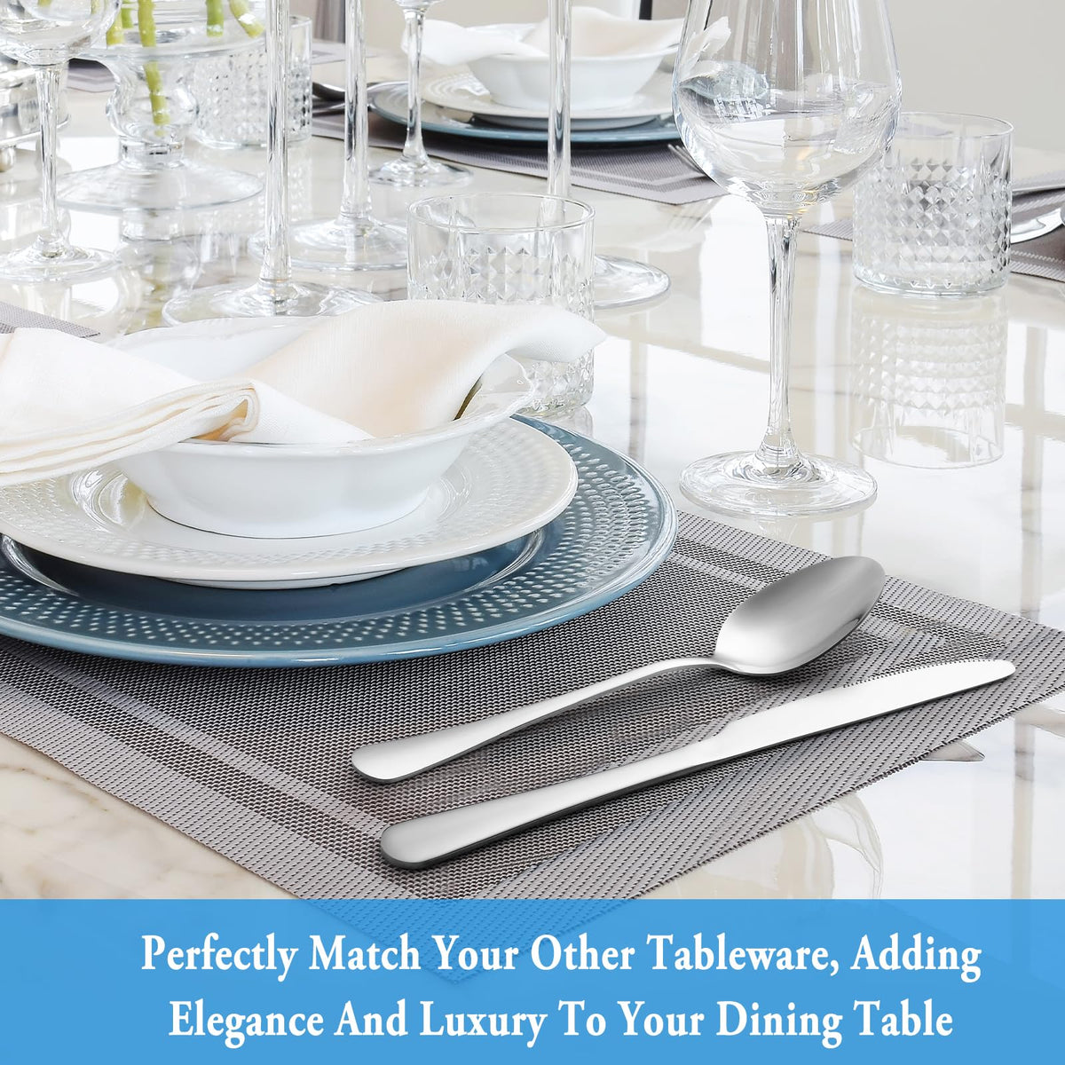 MUTNITT versatile spoons suit home, parties, and restaurant service.