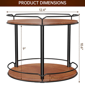 MUTUALUS Lazy Susan stability ensures calm rotation during daily use