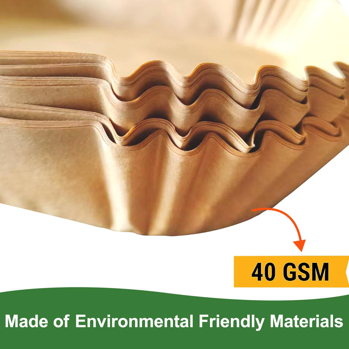 Mutvle 8x5 inch rectangular parchment liner fits dual baskets and prevents mess.