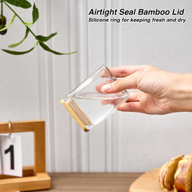 MUVEKA jars are dishwasher-safe while lids require hand washing for longevity