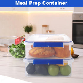 MUXHEL stackable design storage helps maximize small kitchen space.
