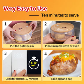 MUXIUNT compact potato cooker fits dorms and small kitchens