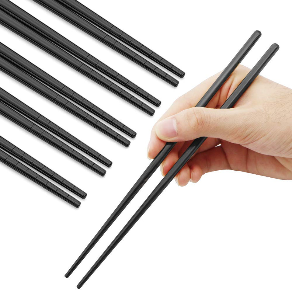 MUYOS stainless steel chopsticks with multicolor finish for durable daily use.