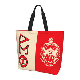 MVYNUL Sorority Tote with waterproof material, perfect for rainy days and quick cleanup.