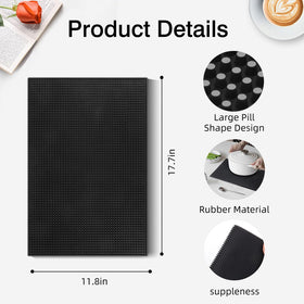 mwellewm bar mats provide heat insulation for hot drinkware