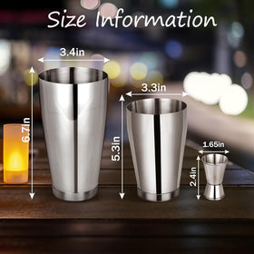 Mwellewm dishwasher-safe bar tools simplify cleanup after home entertaining.