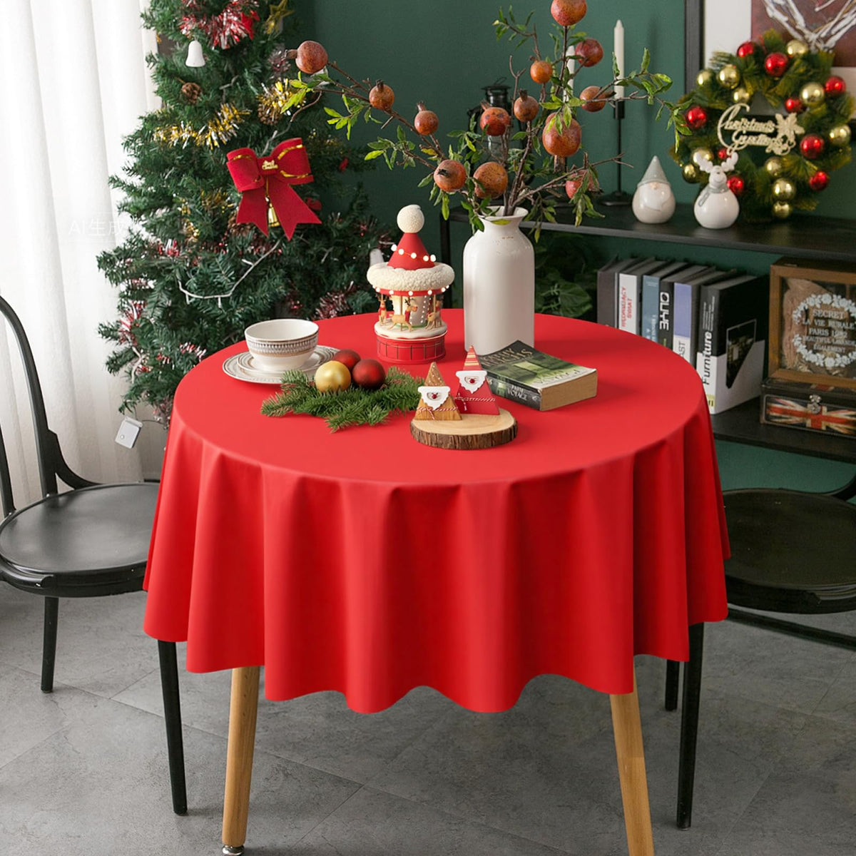 mwellewm six color rainbow tablecloth pack enhances party decor