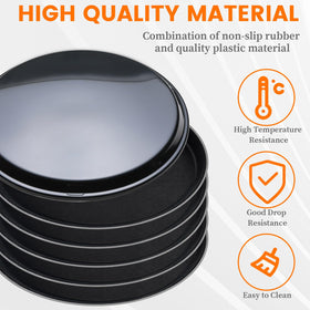 Mwellewm non-slip tray reduces spills during catering events.