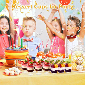 mwellewm reusable dessert cups for events