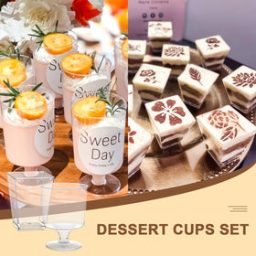 mwellewm value-pack contents: cups and spoons for parties