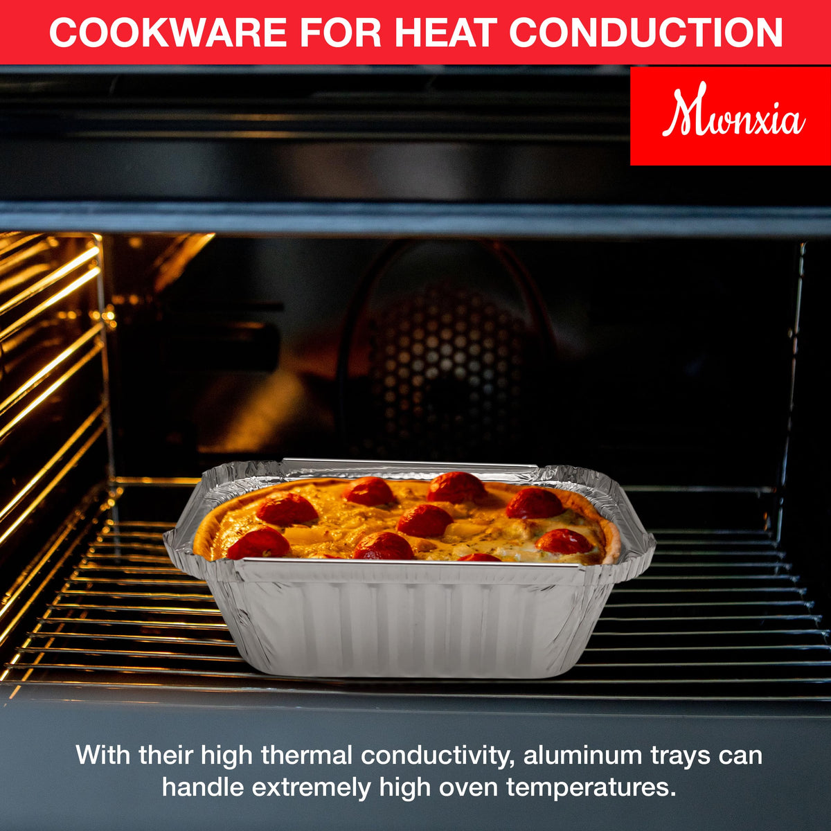 Mwnxia mini loaf pans highlighted for even heat conduction