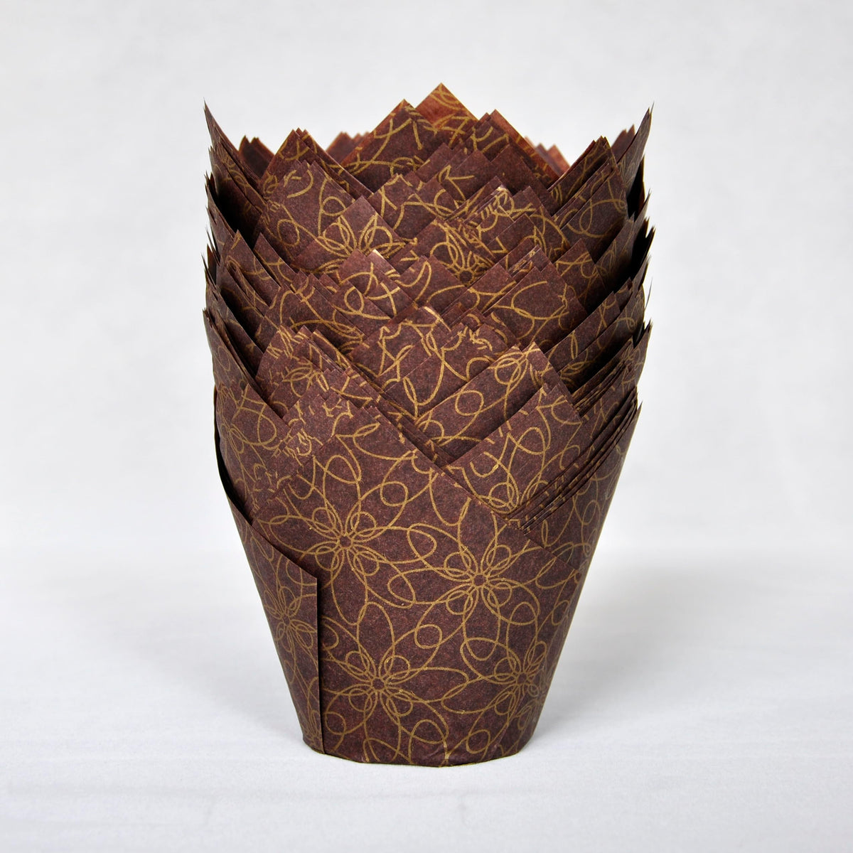 Party-ready muffins in MyBakning tulip cups for celebrations.