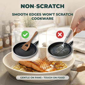 MyFancyCraft MFC spurtles showcase a smooth finish for easy food contact.