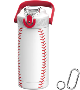 MYFOREST baseball bottle exterior with 3D stitch texture for sporty kids