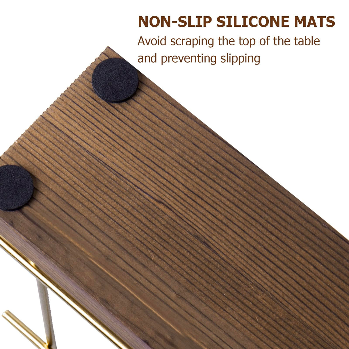 MyGift napkin holder on dining table as stylish tabletop decor.