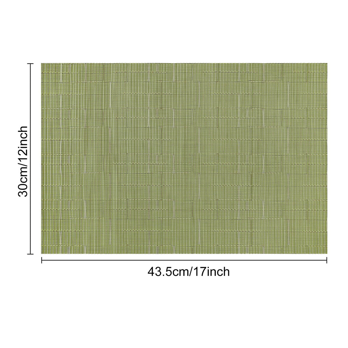 Myir JUN placemats demonstrate non-fade color and easy maintenance.