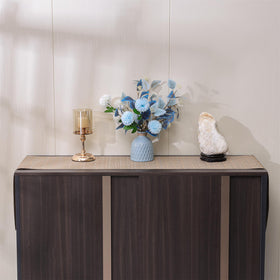 Myir JUN table runner non-fading fabric dries quickly after spills.