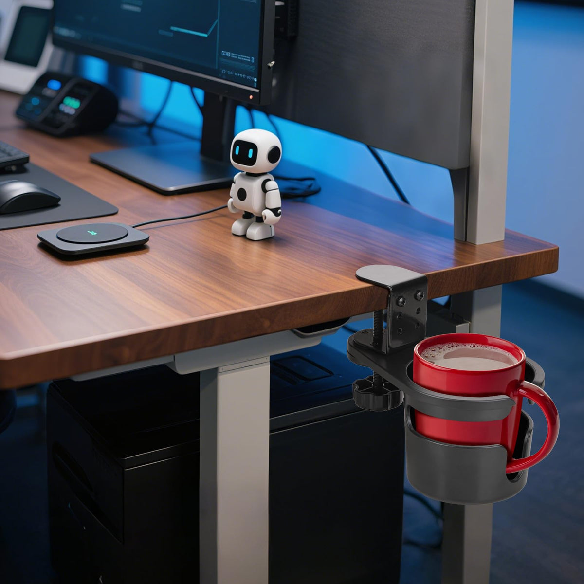 MYITYARD space-saving desk accessory keeps desks tidy for study or work.