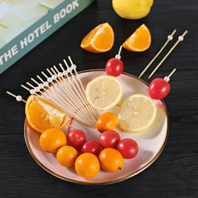 MYJIE pearl skewers elevate charcuterie plates with elegant presentation