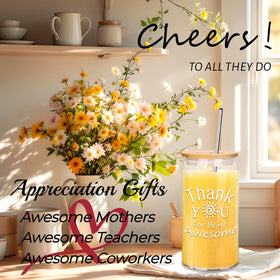 MYKILOS crochet sunflower accent adds cheerful desk decor