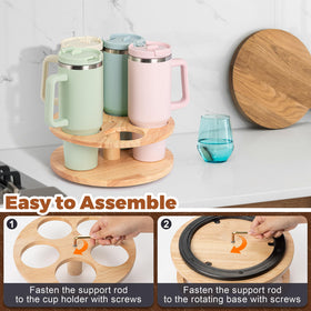 MyLifeUNIT easy-assembly design lets you set up quickly with included screws.
