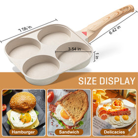 MyLifeUNIT 7.5-inch pan handles family breakfasts with ease.