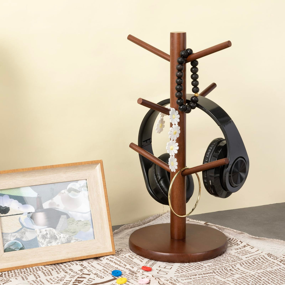 MyLifeUNIT mug holder tree complements kitchen decor beautifully