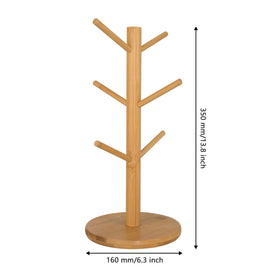 MyLifeUNIT mug holder tree anti-slip pads protect countertops.