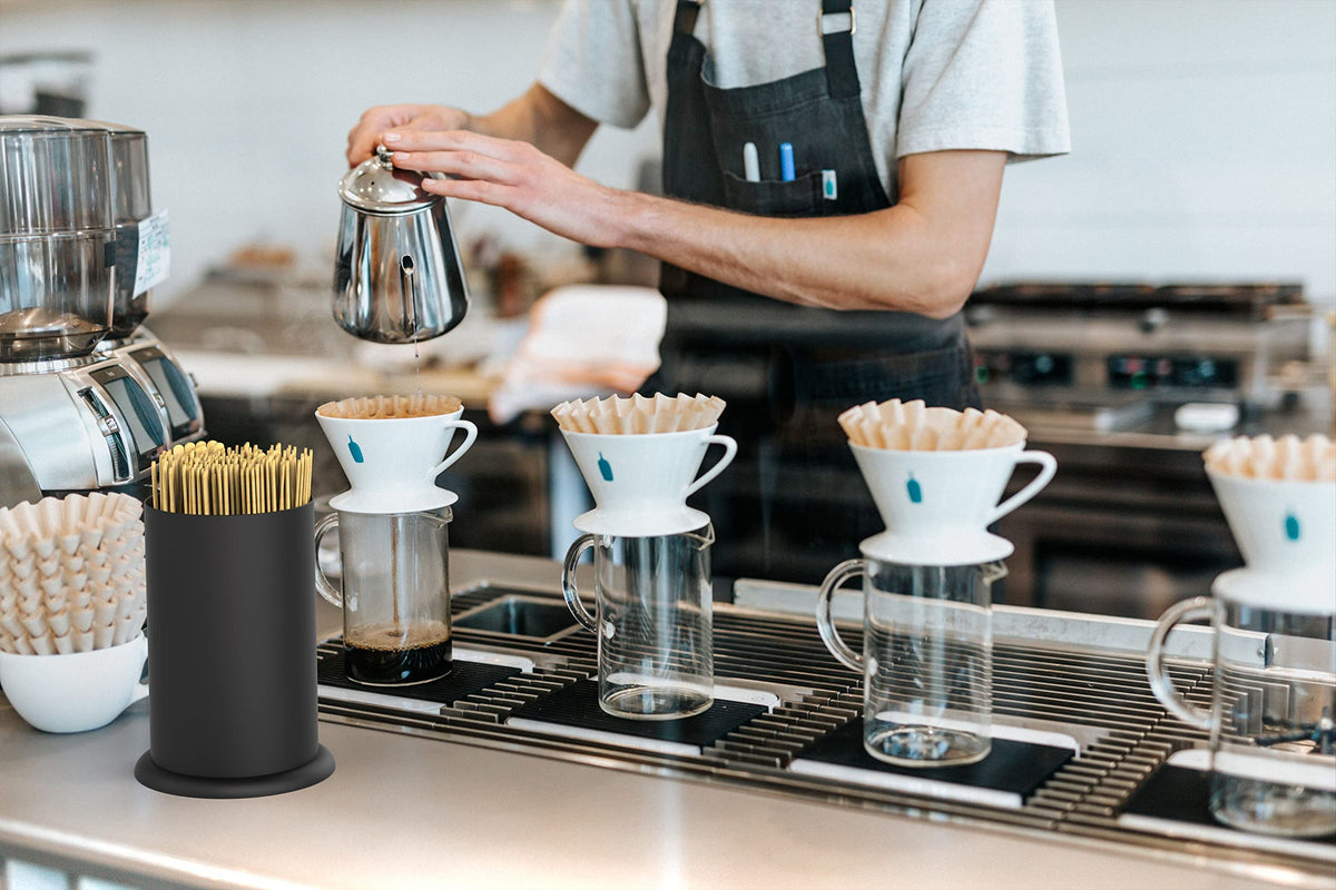 Ideal for kitchens, restaurants, hotels, or coffee bars, the MyLifeUNIT dispenser helps organize essentials