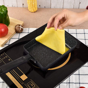 MyLifeUNIT Tamagoyaki Pan body made of aluminum-manganese alloy for long-lasting durability.