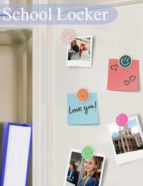 Mymazn magnets offer strong magnetic hold for thick cards and posters.