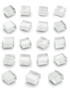 Mymazn compact magnets measure 0.6 inches for tidy organization.