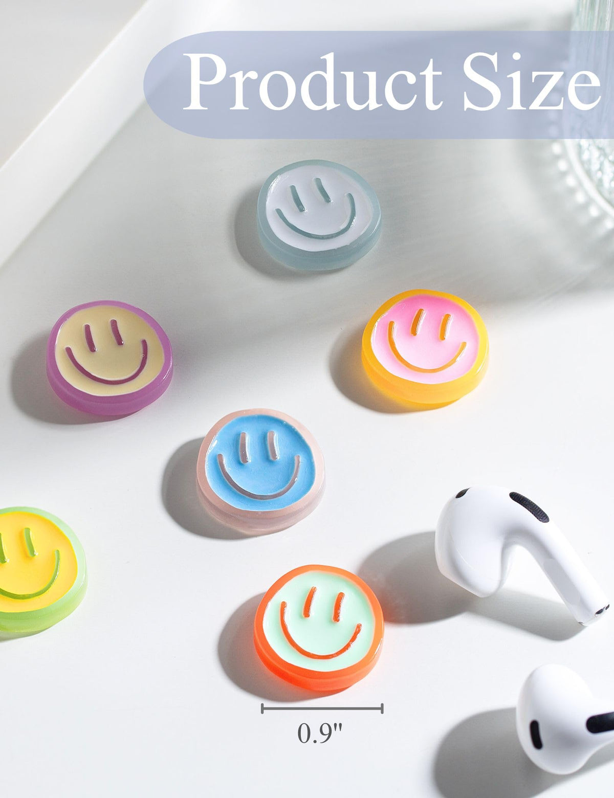 Mymazn resin magnets securely hold photos on metal surfaces.