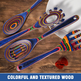 MYRAINBOW storage-friendly design keeps utensils organized in your kitchen.