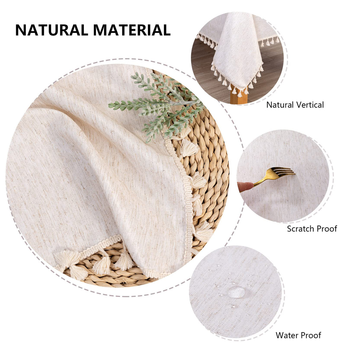 MYSKY HOME outdoor wedding setting with easy-clean, weather-ready protection
